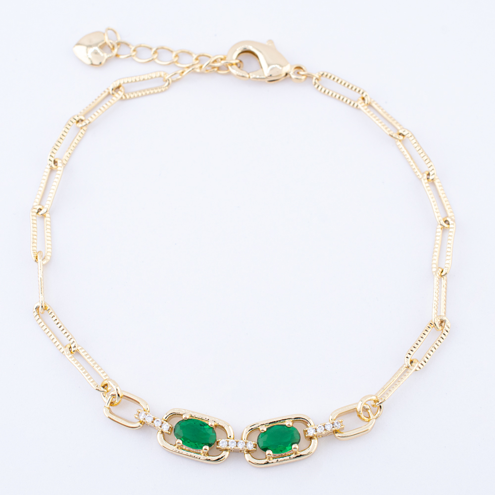PULSERA CHAPA CRYSTIME