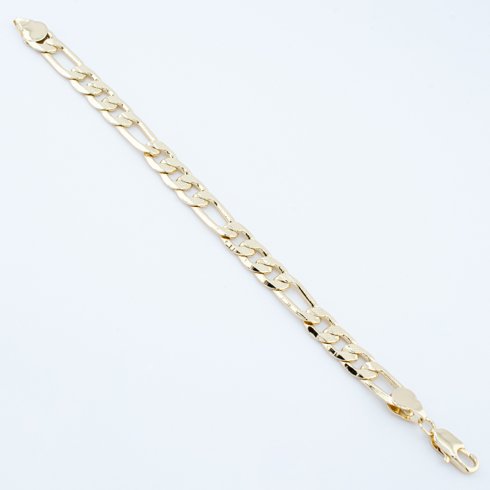 PULSERA CHAPA GOLDEN CASTING