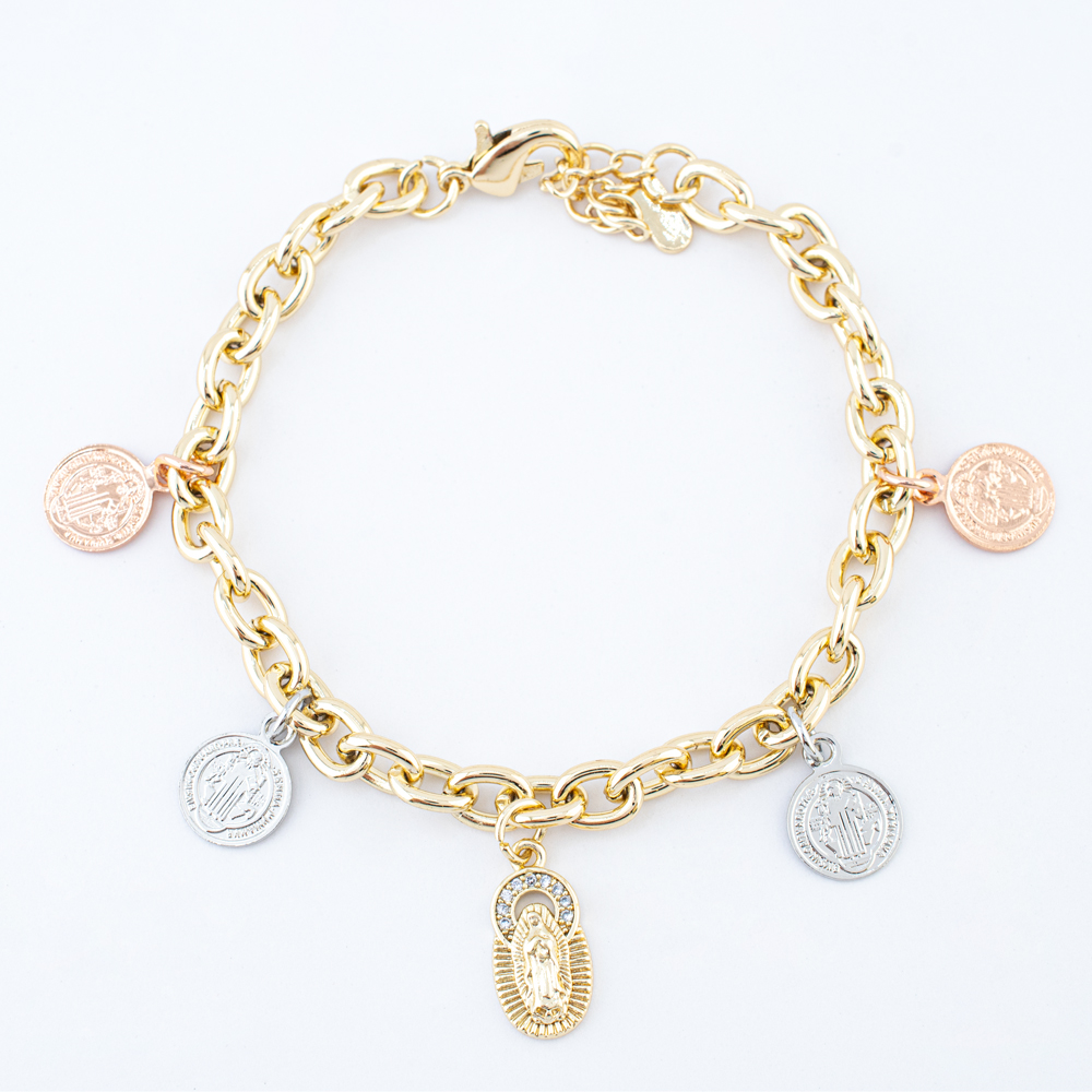 PULSERA CHAPA FLORENTIME