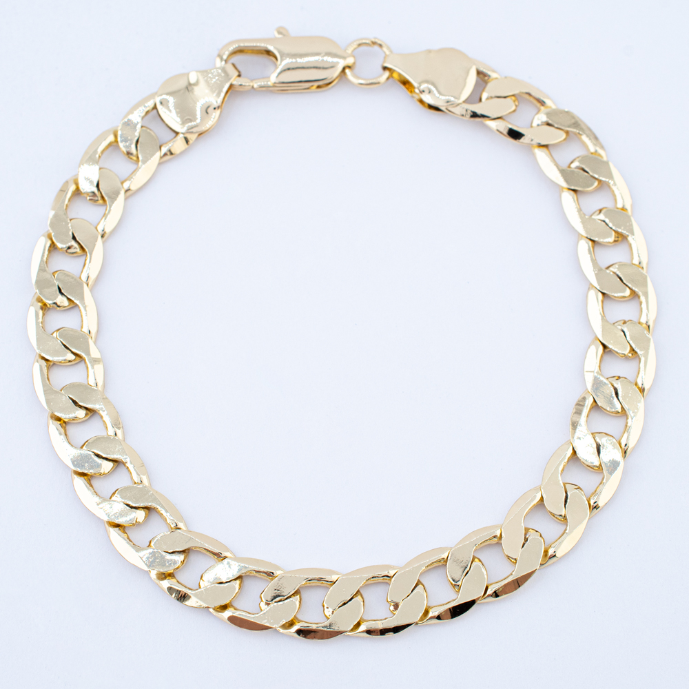 PULSERA CHAPA GOLDEN CASTING