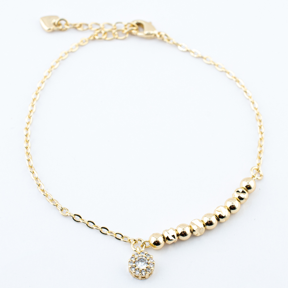 PULSERA CHAPA CRYSTIME