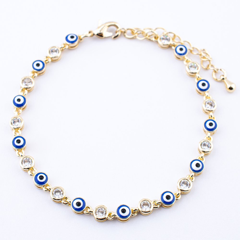 PULSERA CHAPA GOLDEN COLORS
