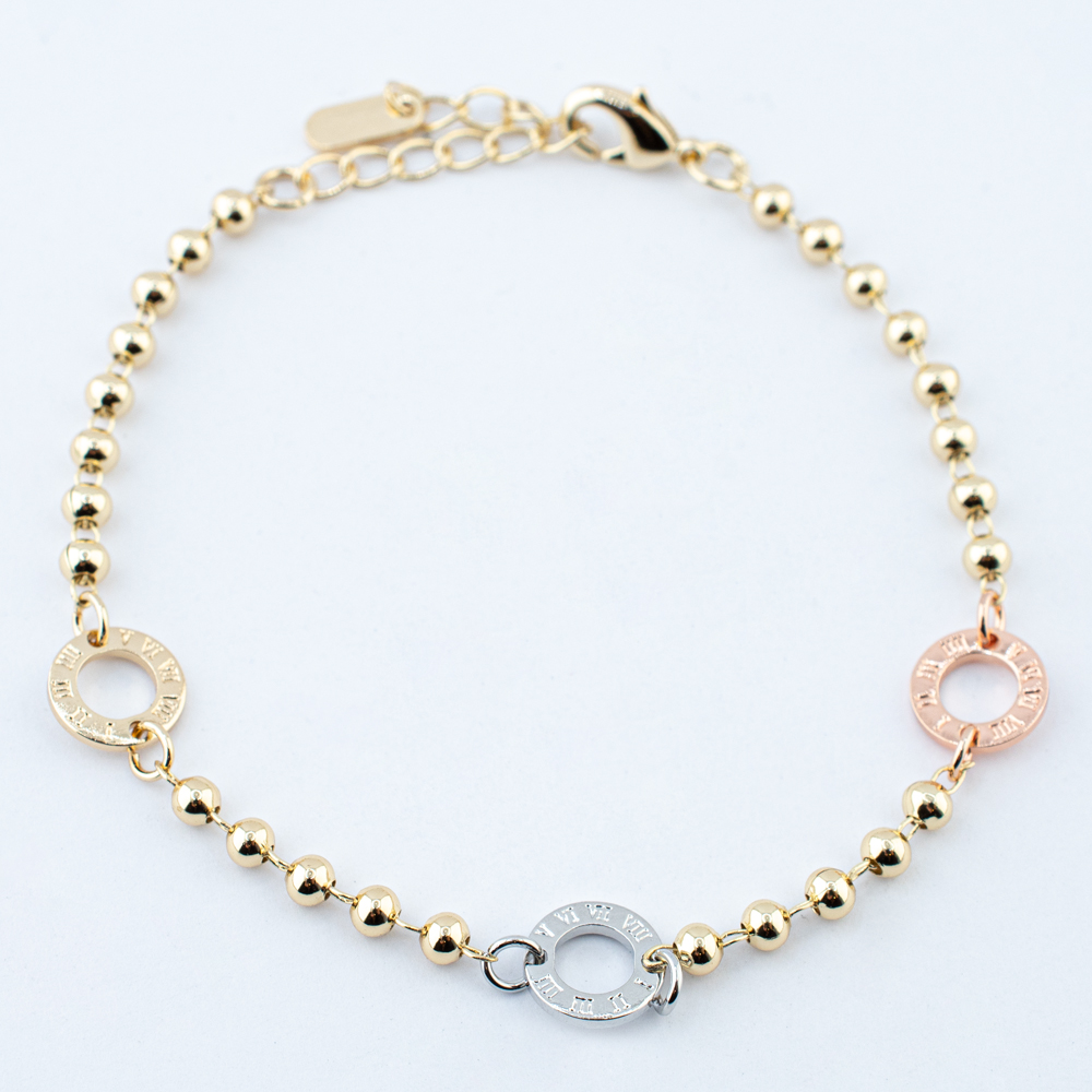 PULSERA CHAPA FLORENTIME