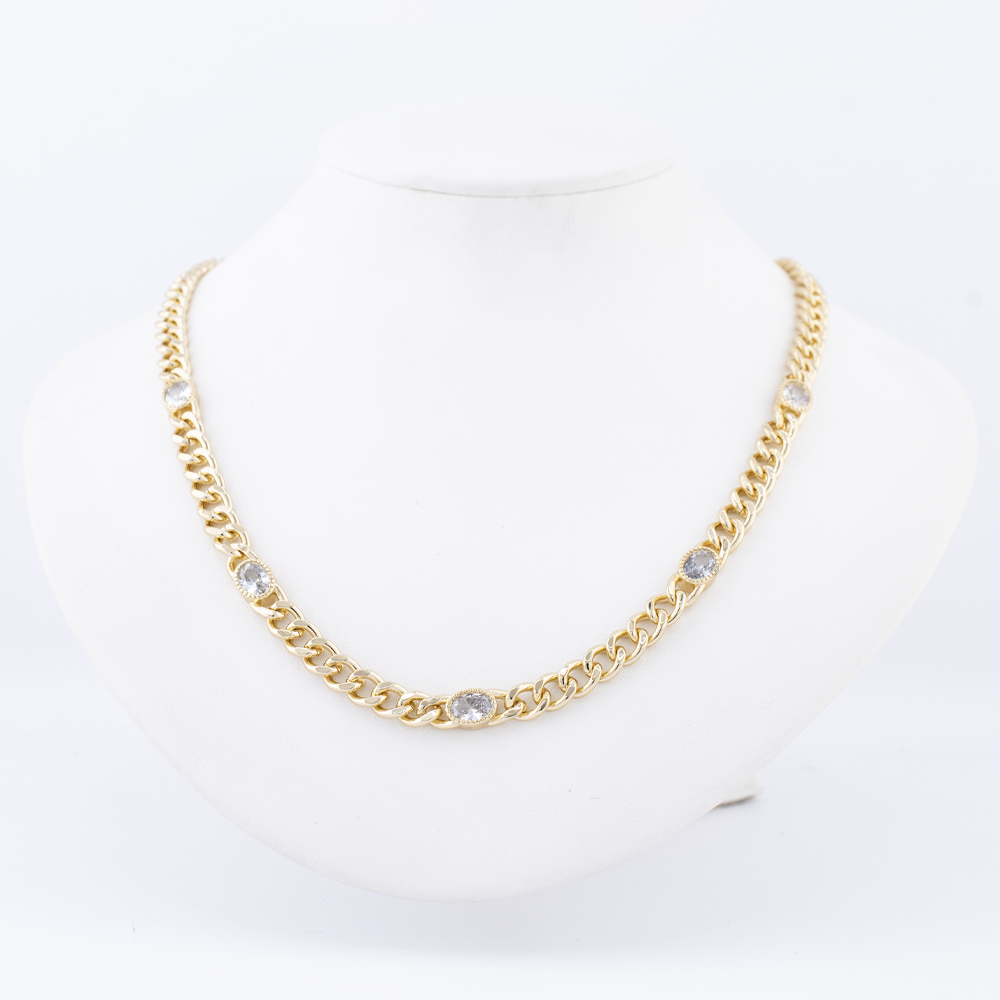 COLLAR CHAPA CRYSTIME