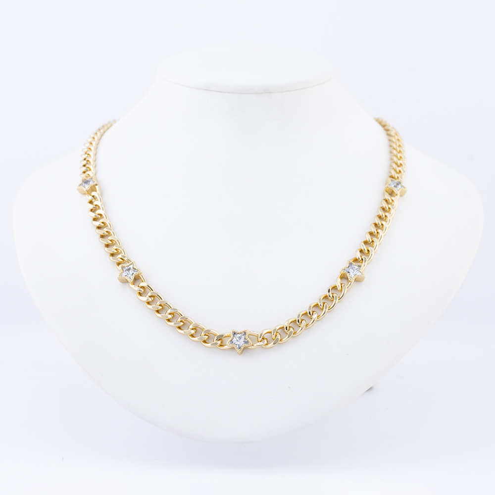 COLLAR CHAPA CRYSTIME
