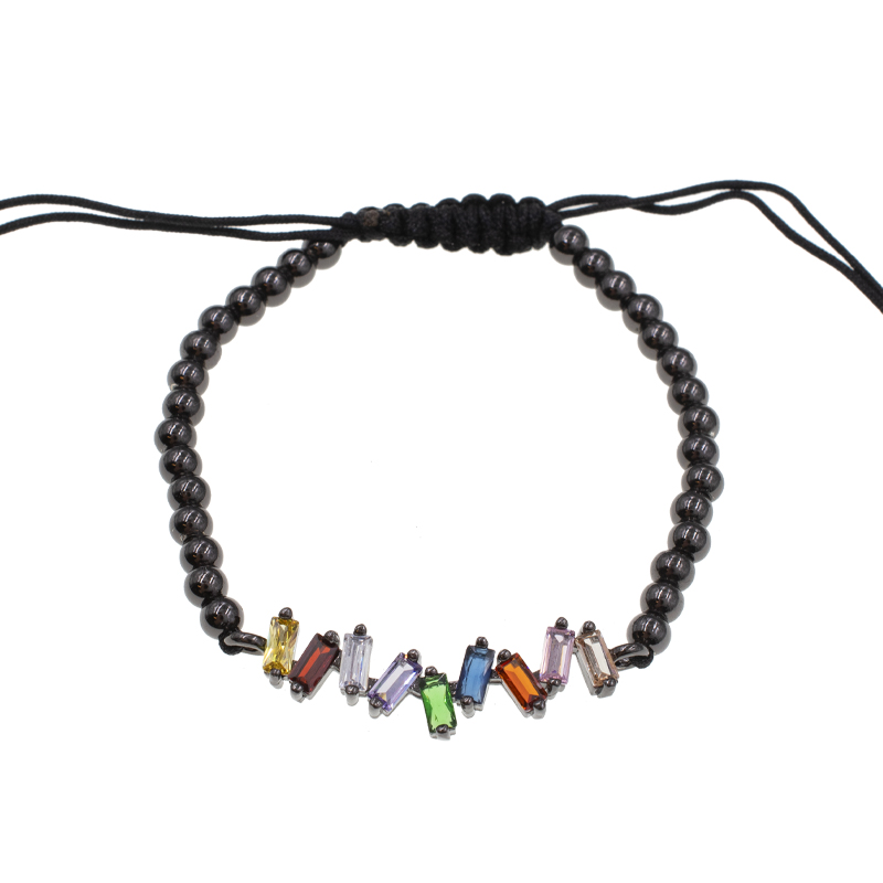 PULSERA CHAPA GOLDEN RAINBOW