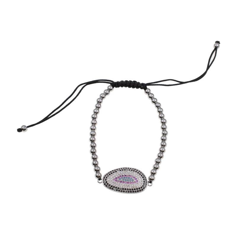 PULSERA RODIO SILVER RAINBOW