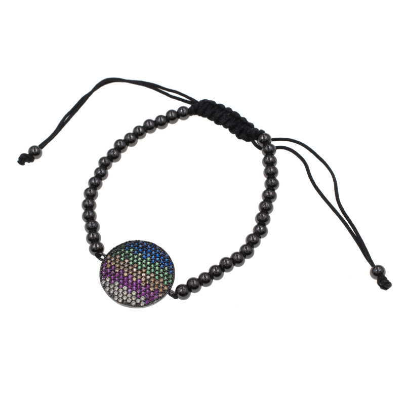 PULSERA CHAPA GOLDEN RAINBOW