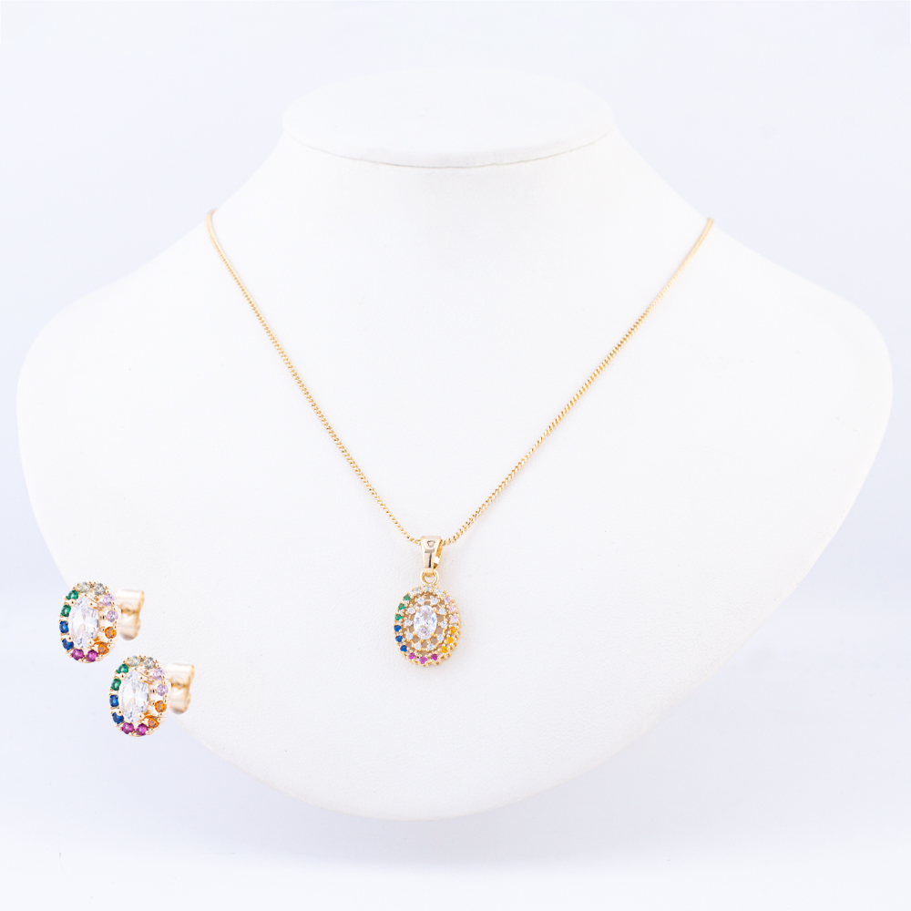 SET CHAPA GOLDEN RAINBOW
