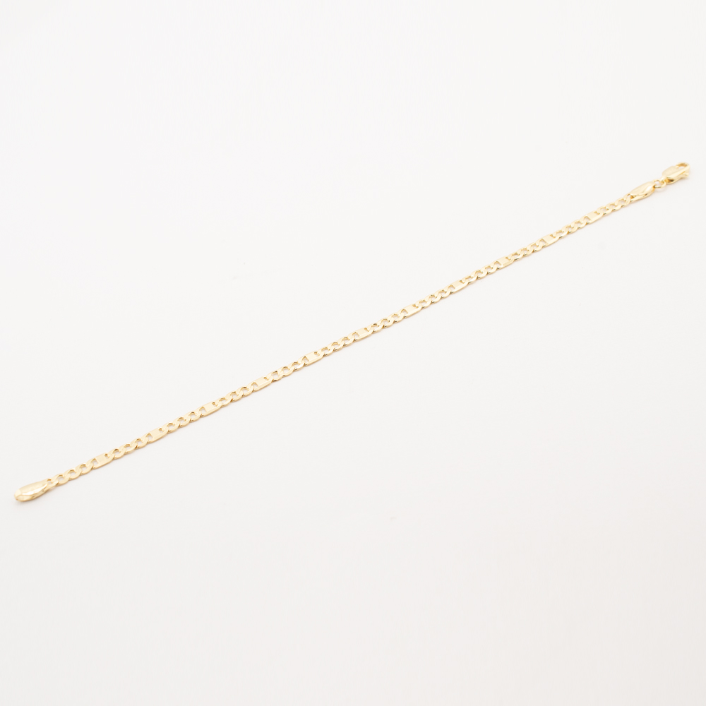 PULSERA CHAPA GOLDEN CASTING