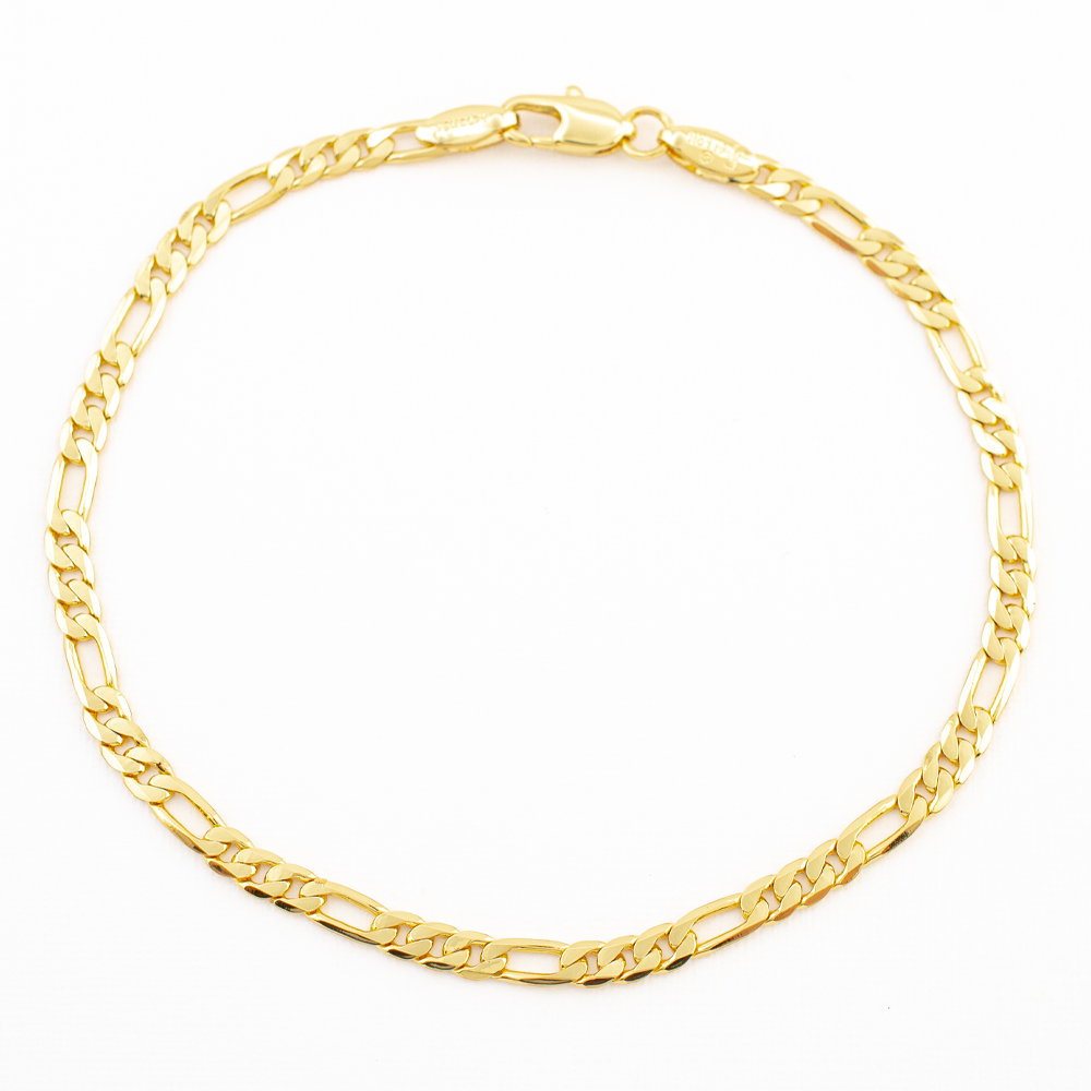 PULSERA CHAPA GOLDEN CASTING