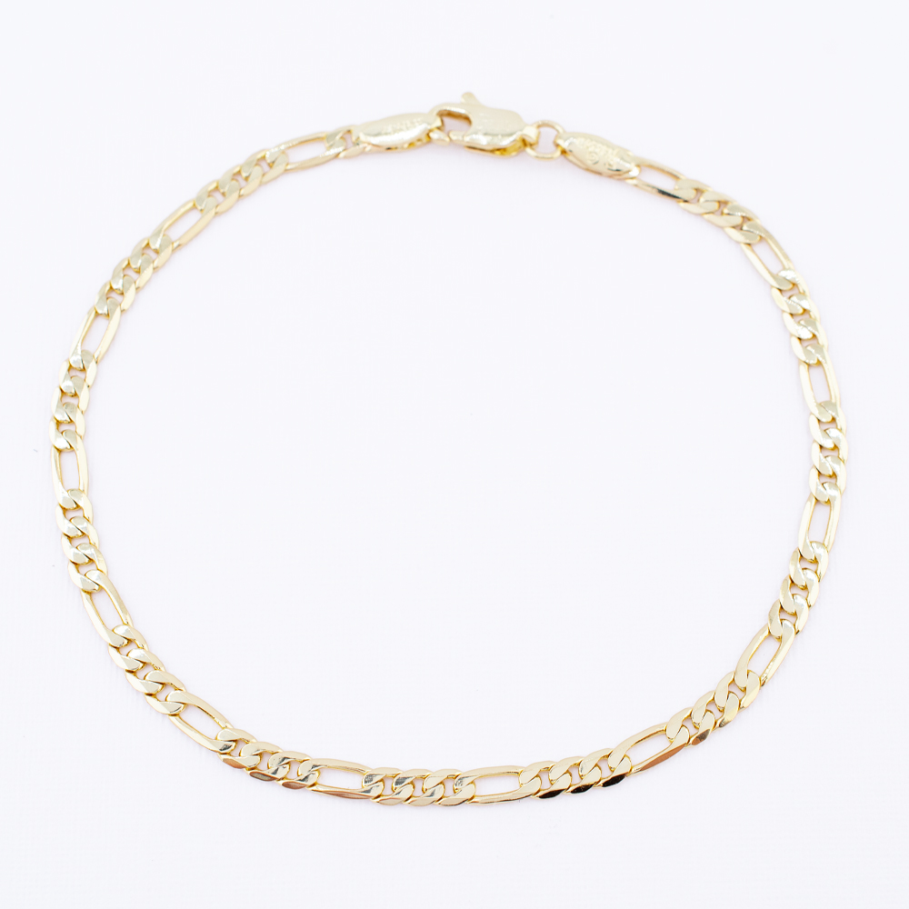 PULSERA CHAPA GOLDEN CASTING