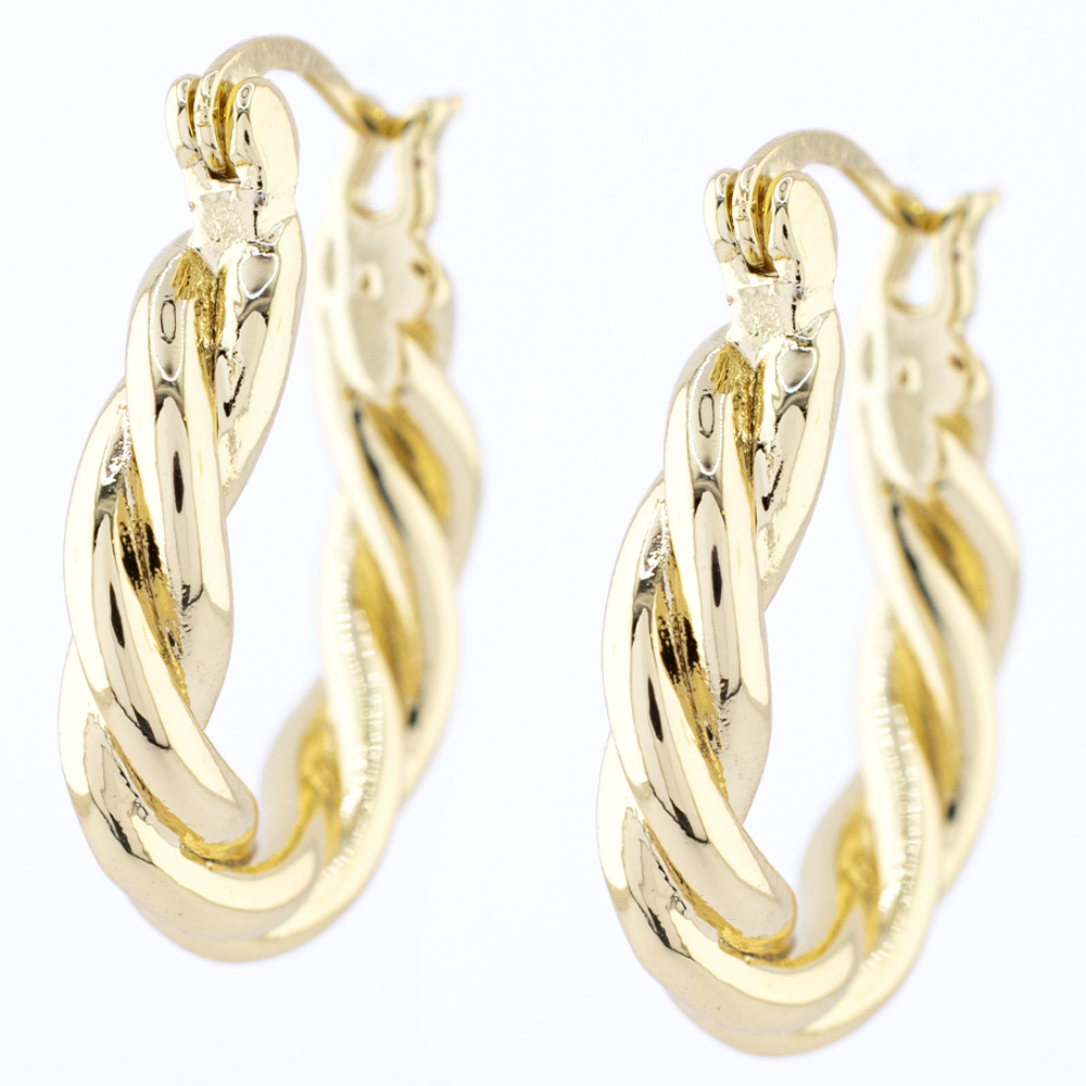 ARRACADA CHAPA GOLDEN CASTING