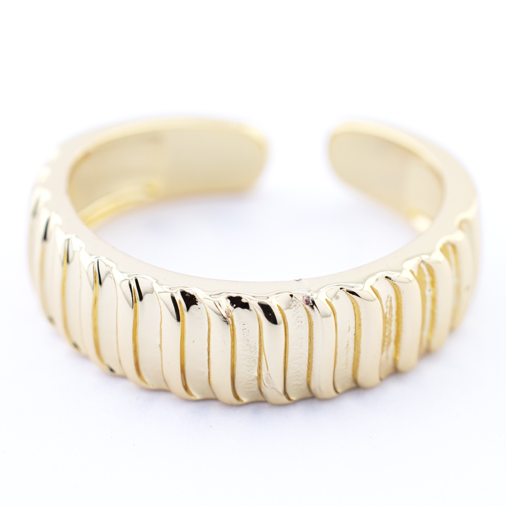 ANILLO  CHAPA GOLDEN CASTING