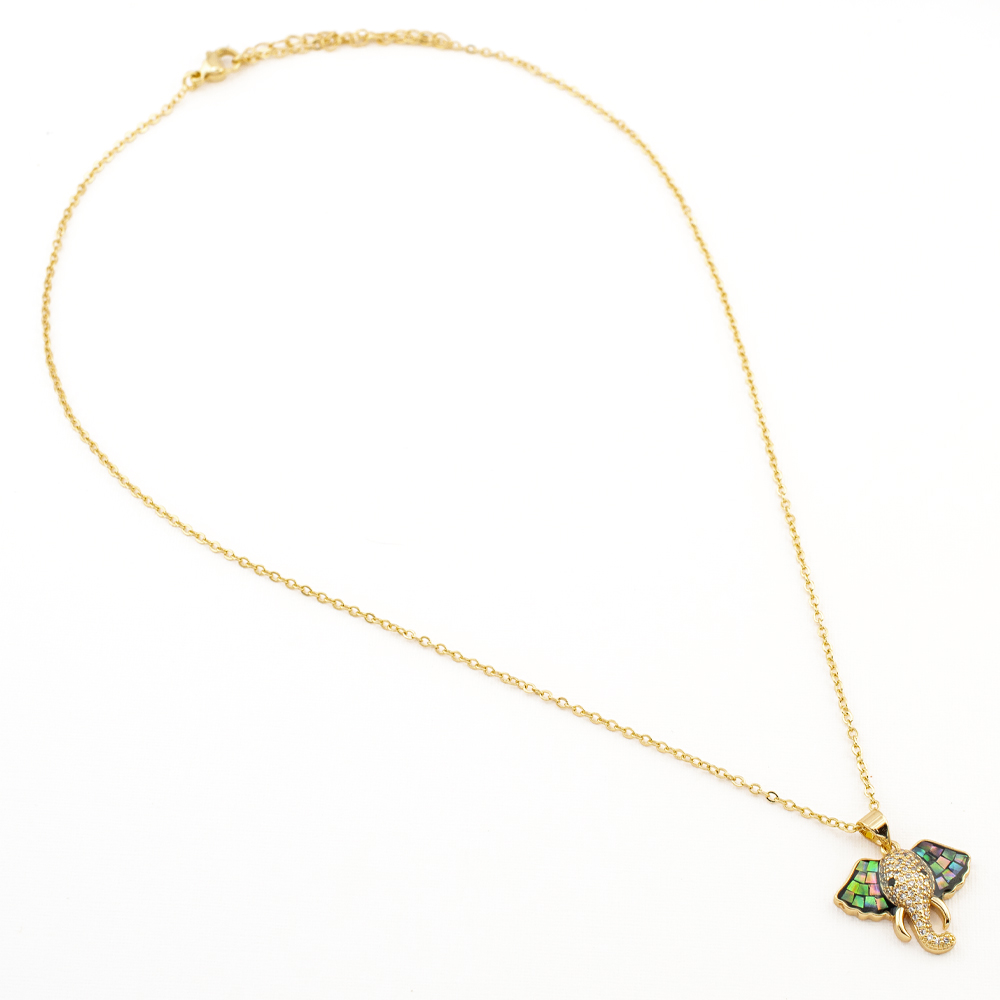 DIJE CHAPA GOLDEN STONE
