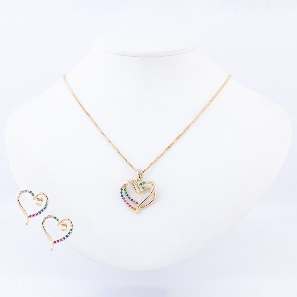 SET CHAPA GOLDEN RAINBOW