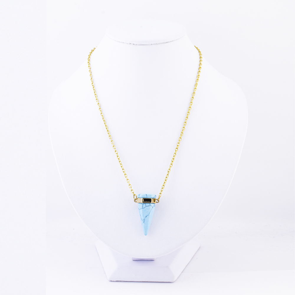 COLLAR CHAPA GOLDEN STONE