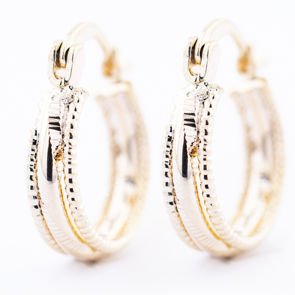 ARRACADA CHAPA GOLDEN CASTING