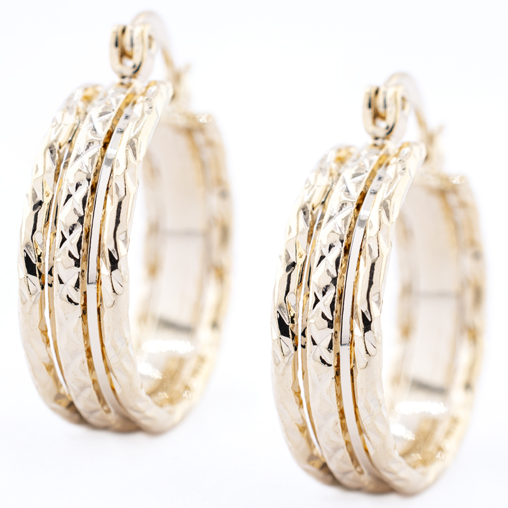 ARRACADA CHAPA GOLDEN CASTING
