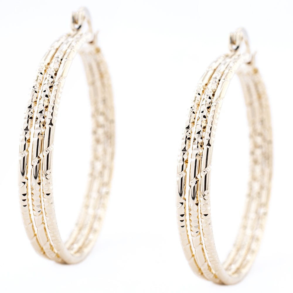 ARRACADA CHAPA GOLDEN CASTING
