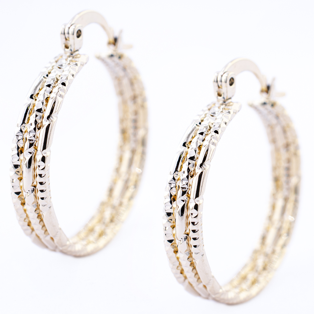 ARRACADA CHAPA GOLDEN CASTING