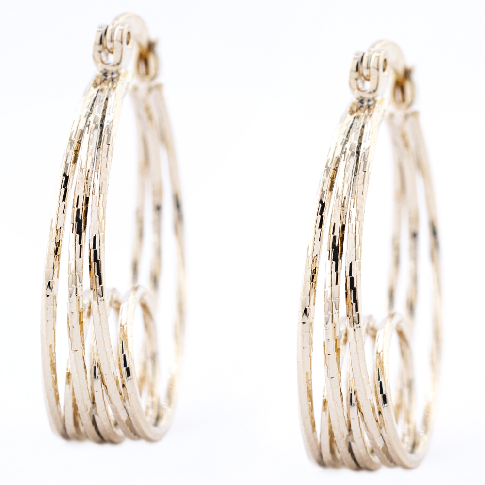 ARRACADA CHAPA GOLDEN CASTING