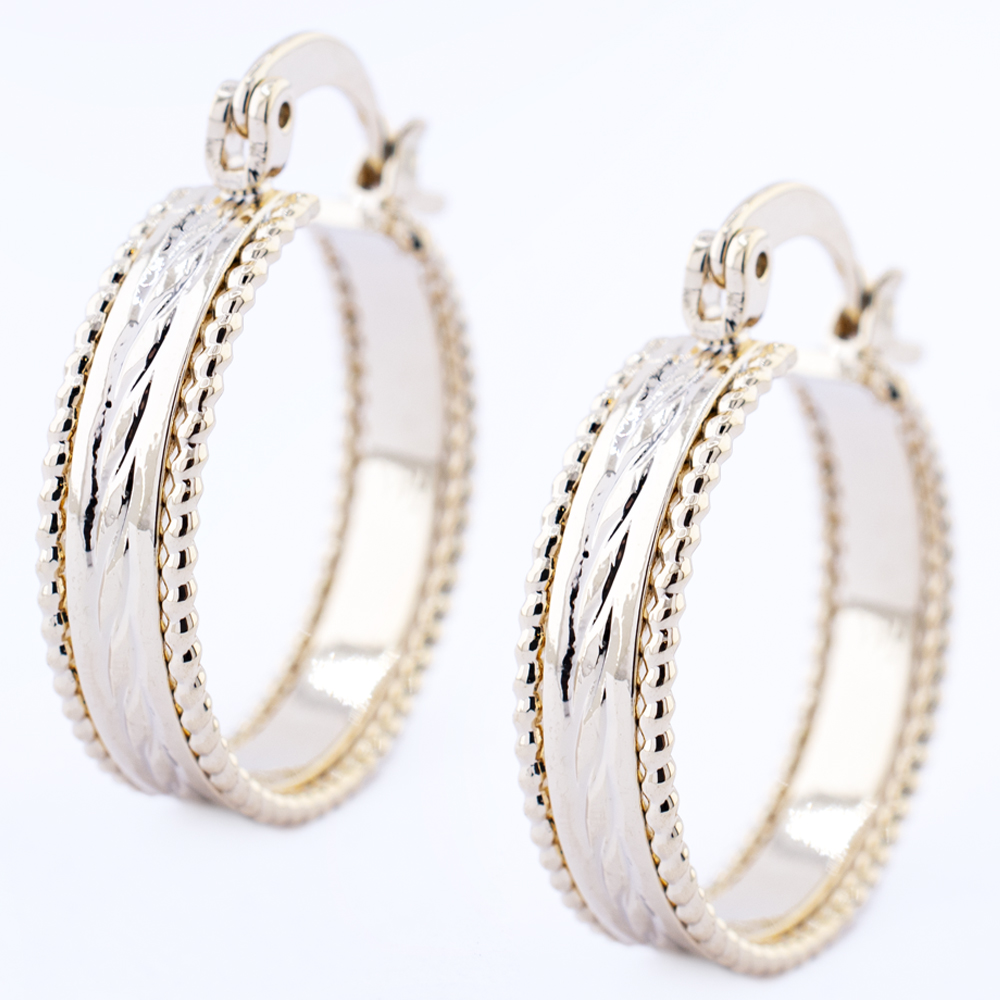ARRACADA CHAPA GOLDEN CASTING