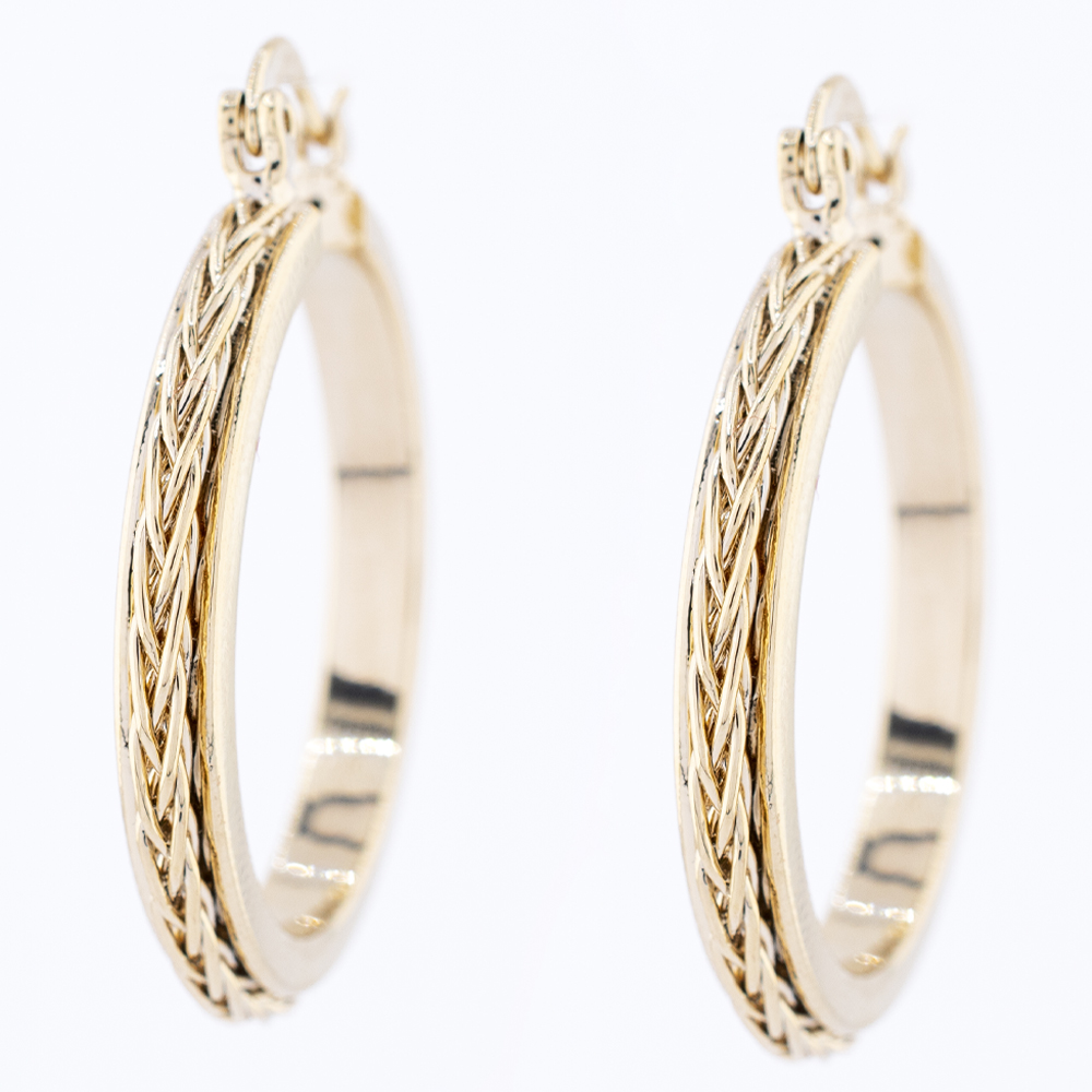 ARRACADA CHAPA GOLDEN CASTING
