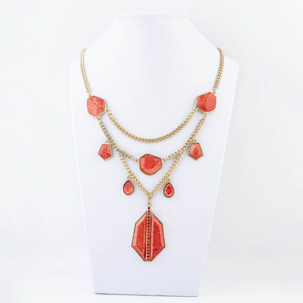 COLLAR CHAPA GOLDEN STONE