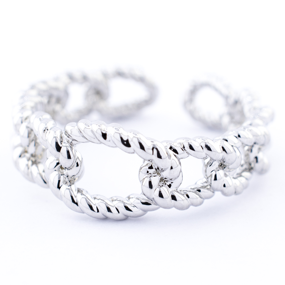 ANILLO  RODIO GOLDEN ROD