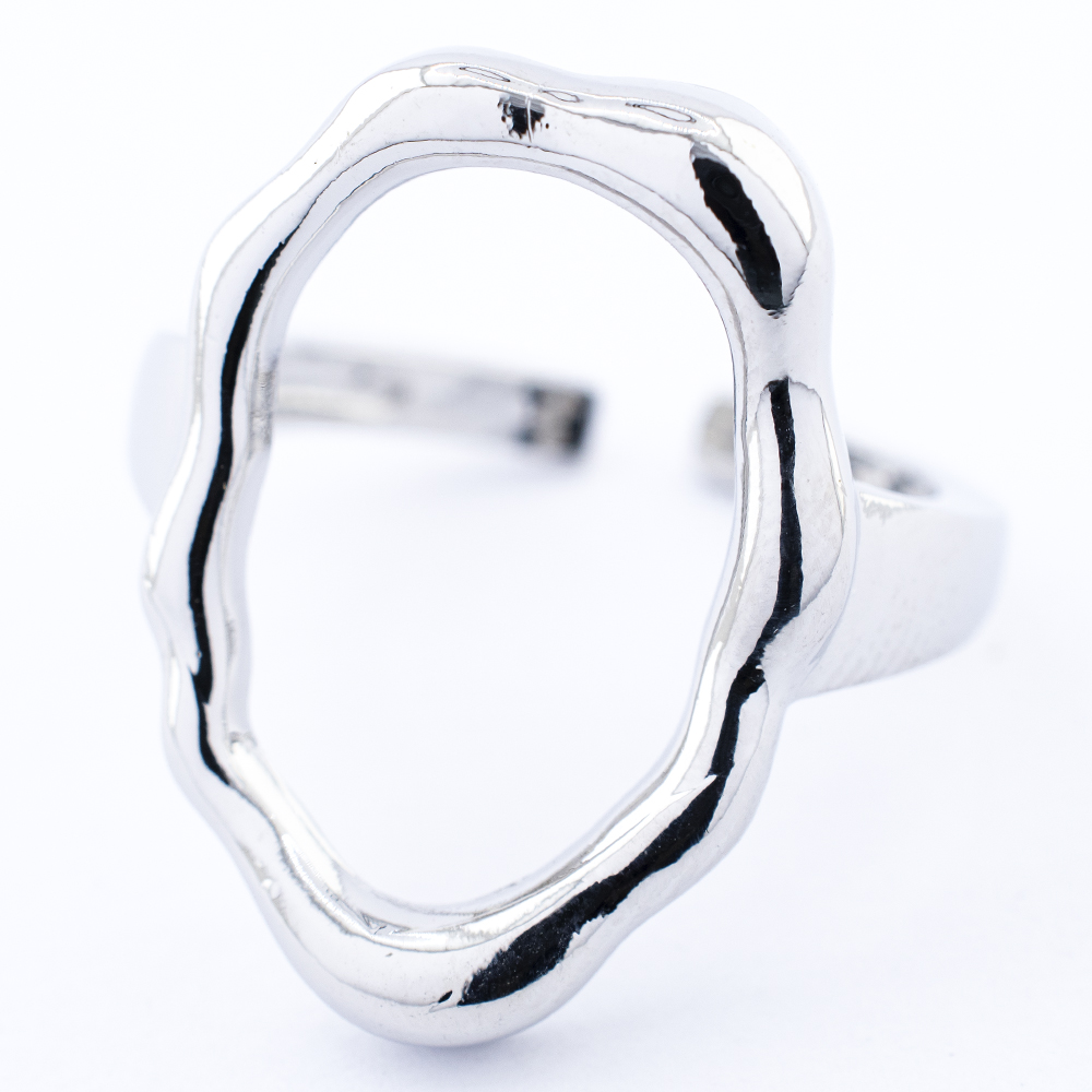 ANILLO  RODIO GOLDEN ROD