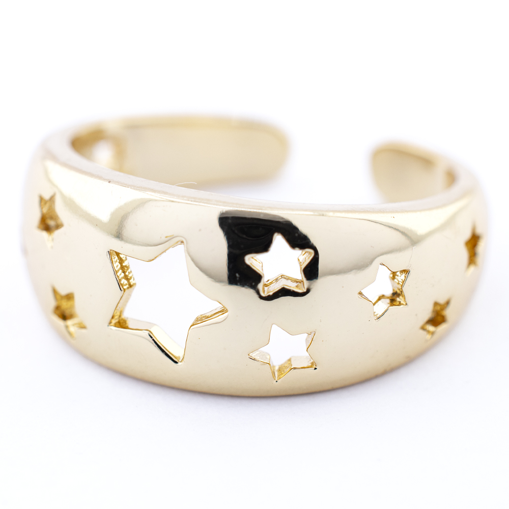ANILLO  CHAPA GOLDEN CASTING