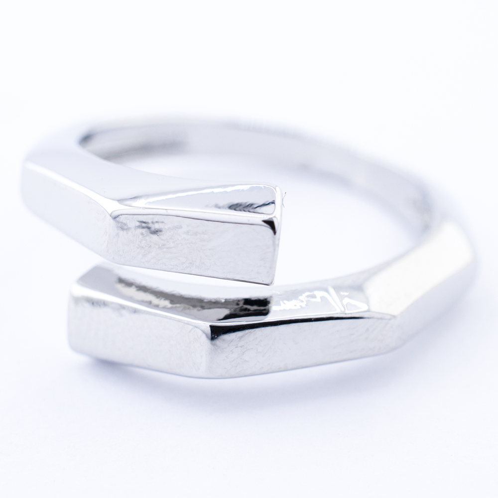ANILLO  RODIO GOLDEN ROD