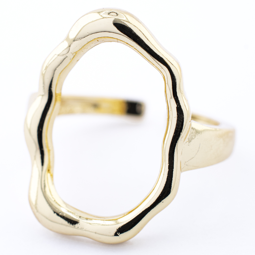 ANILLO  CHAPA GOLDEN CASTING