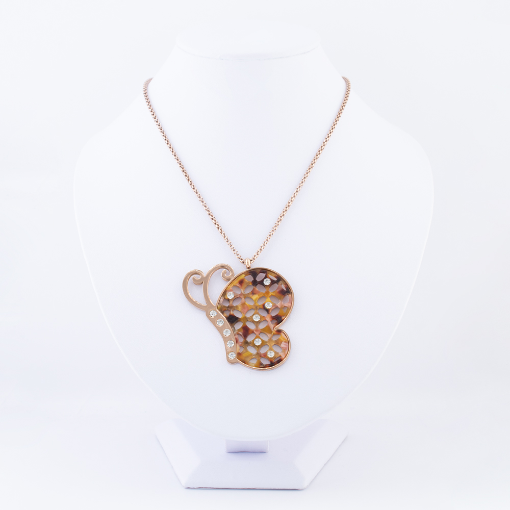 COLLAR ACERO INOXIDABLE GOLDEN STEEL