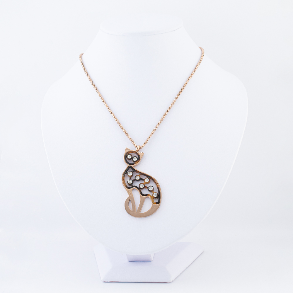 COLLAR ACERO INOXIDABLE GOLDEN STEEL