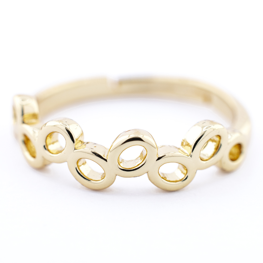 ANILLO  CHAPA GOLDEN CASTING