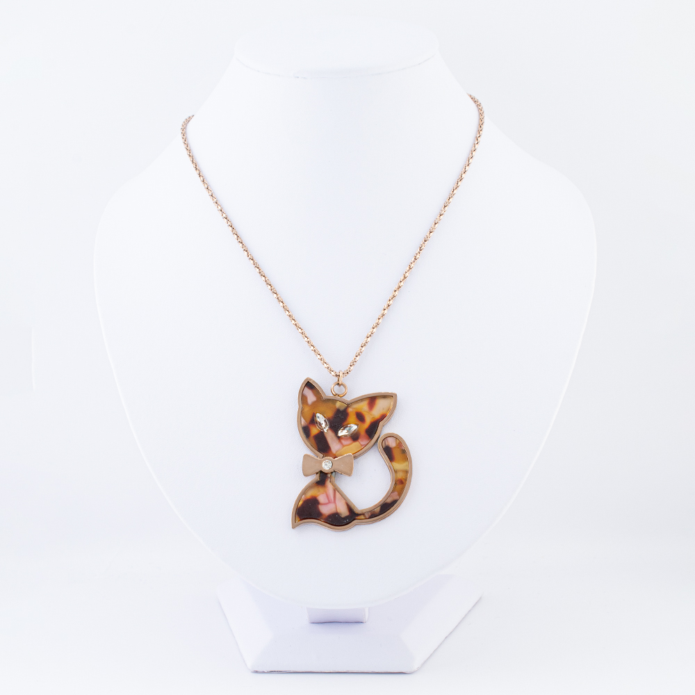 COLLAR ACERO INOXIDABLE GOLDEN STEEL