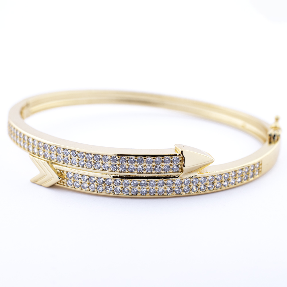 BRAZALETE CHAPA CRYSTIME