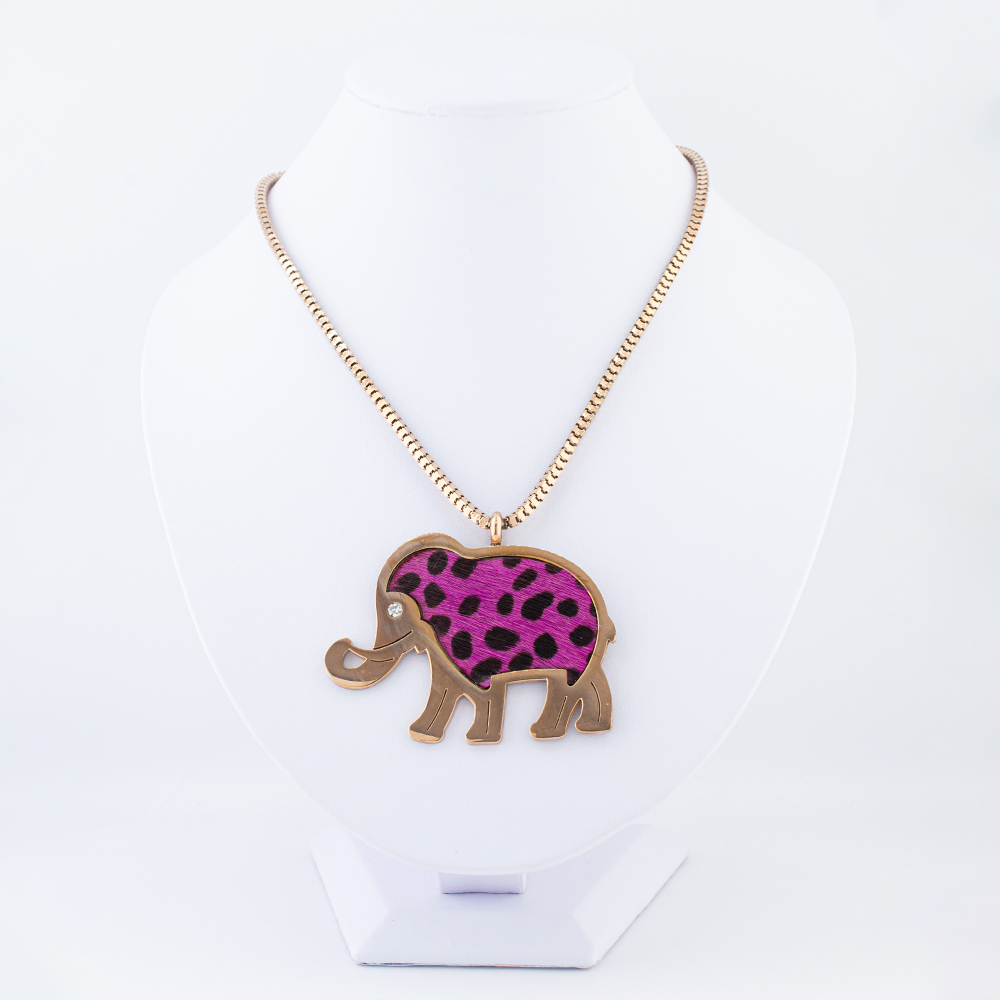 COLLAR ACERO INOXIDABLE GOLDEN STEEL