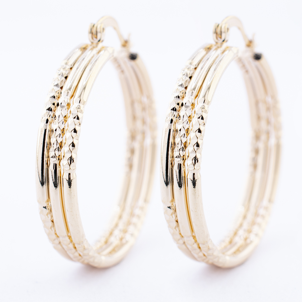 ARRACADA CHAPA GOLDEN CASTING