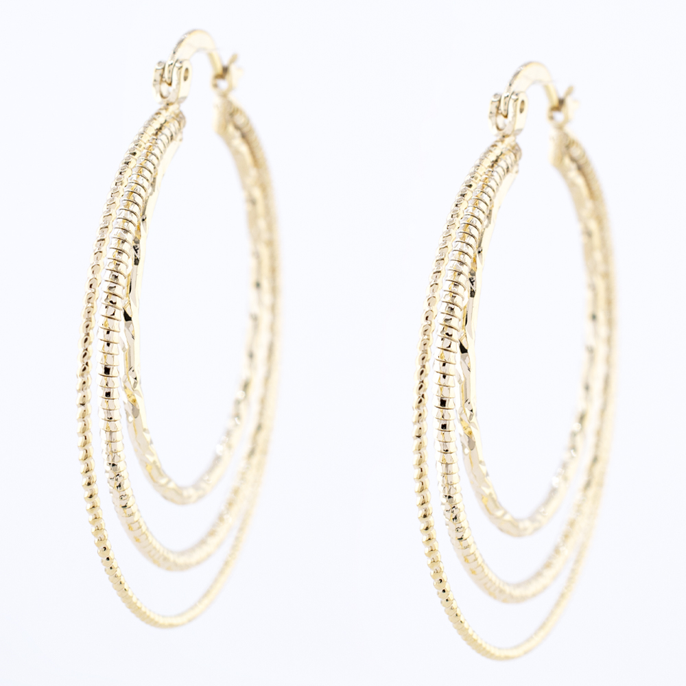 ARRACADA CHAPA GOLDEN CASTING