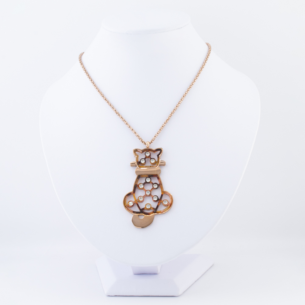 COLLAR ACERO INOXIDABLE GOLDEN STEEL