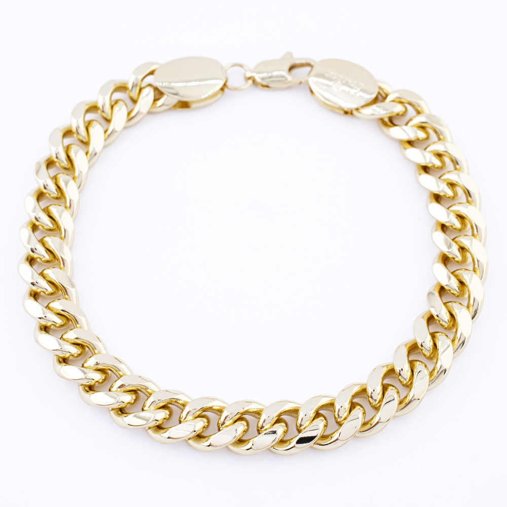 PULSERA CHAPA GOLDEN CHAIN