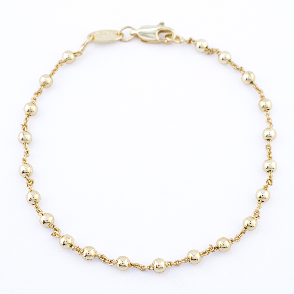PULSERA CHAPA GOLDEN CASTING