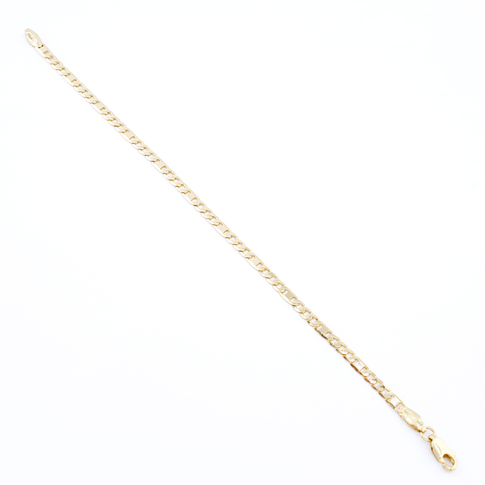 PULSERA CHAPA GOLDEN CASTING