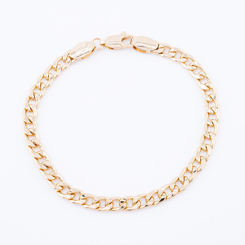 PULSERA CHAPA GOLDEN CASTING