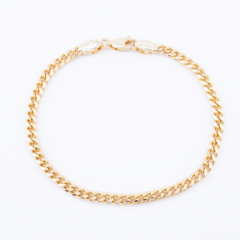 PULSERA CHAPA GOLDEN CASTING