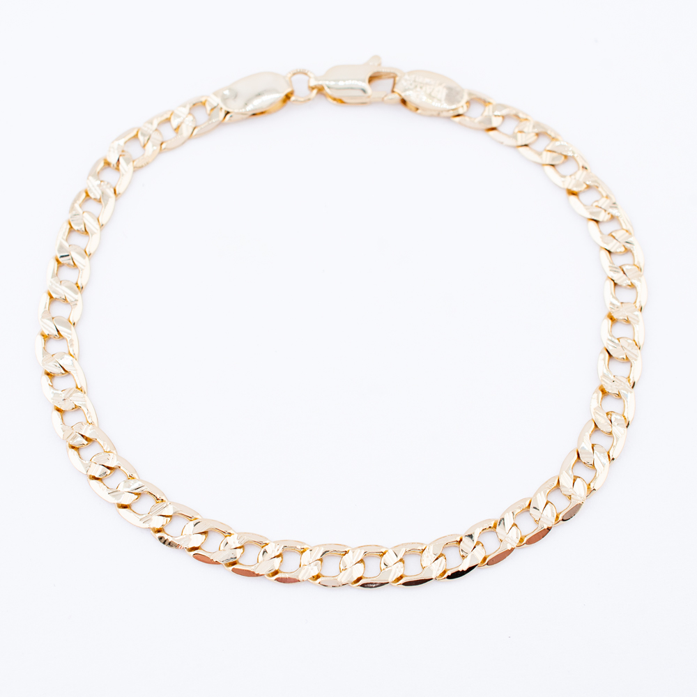PULSERA CHAPA GOLDEN CHAIN