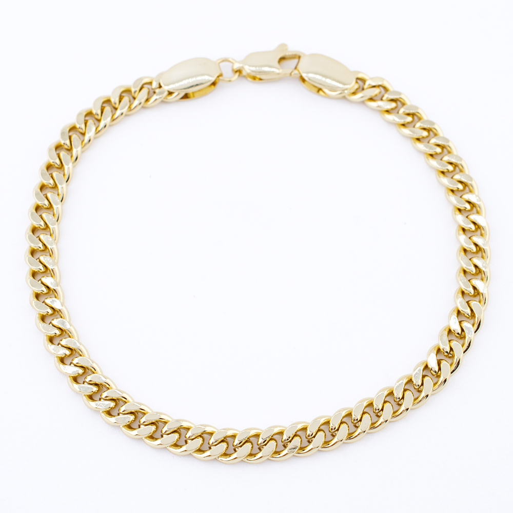 PULSERA CHAPA GOLDEN CHAIN